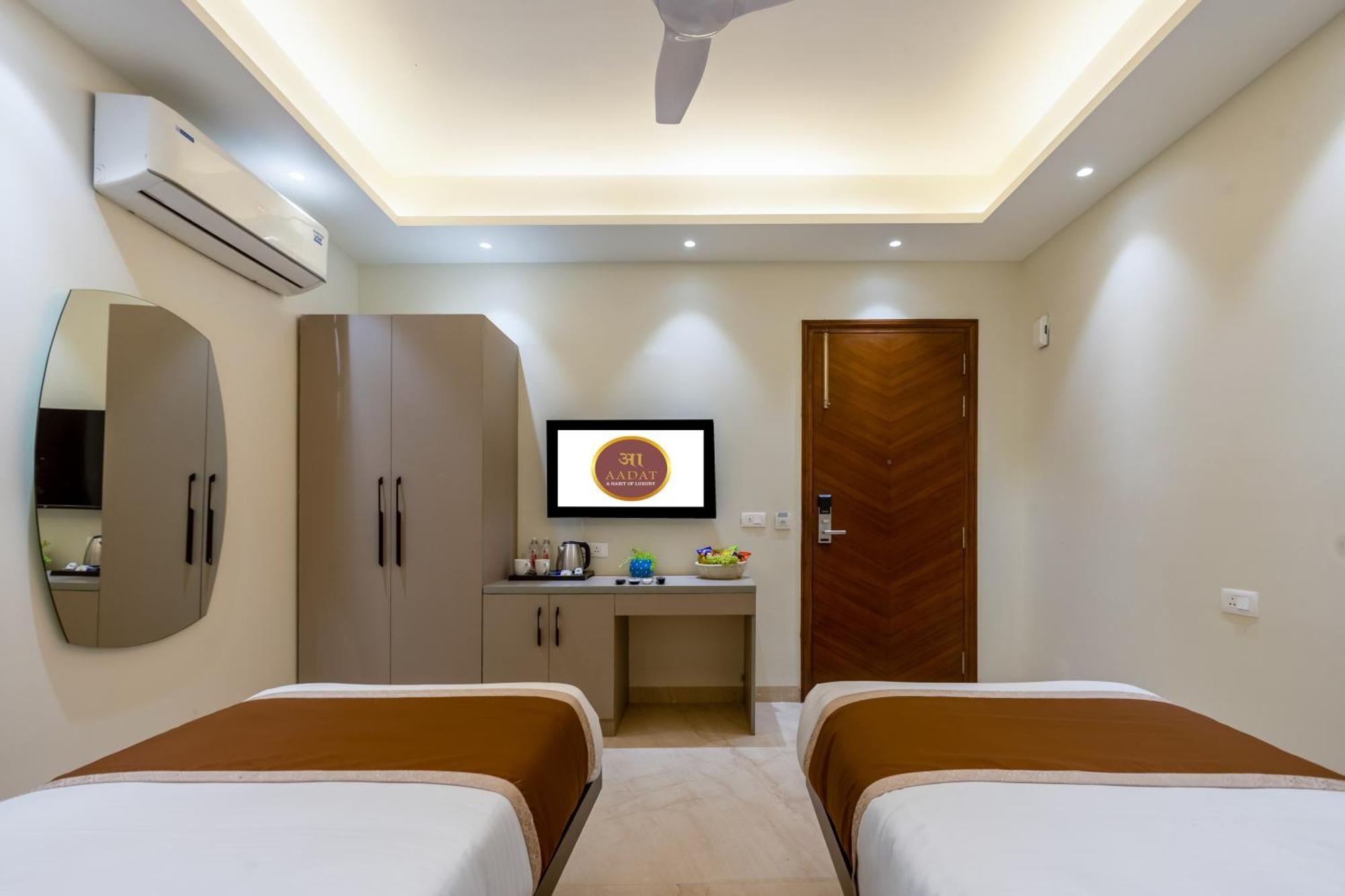 Hotel Ginger Palace Delhi Airport نيودلهي المظهر الخارجي الصورة