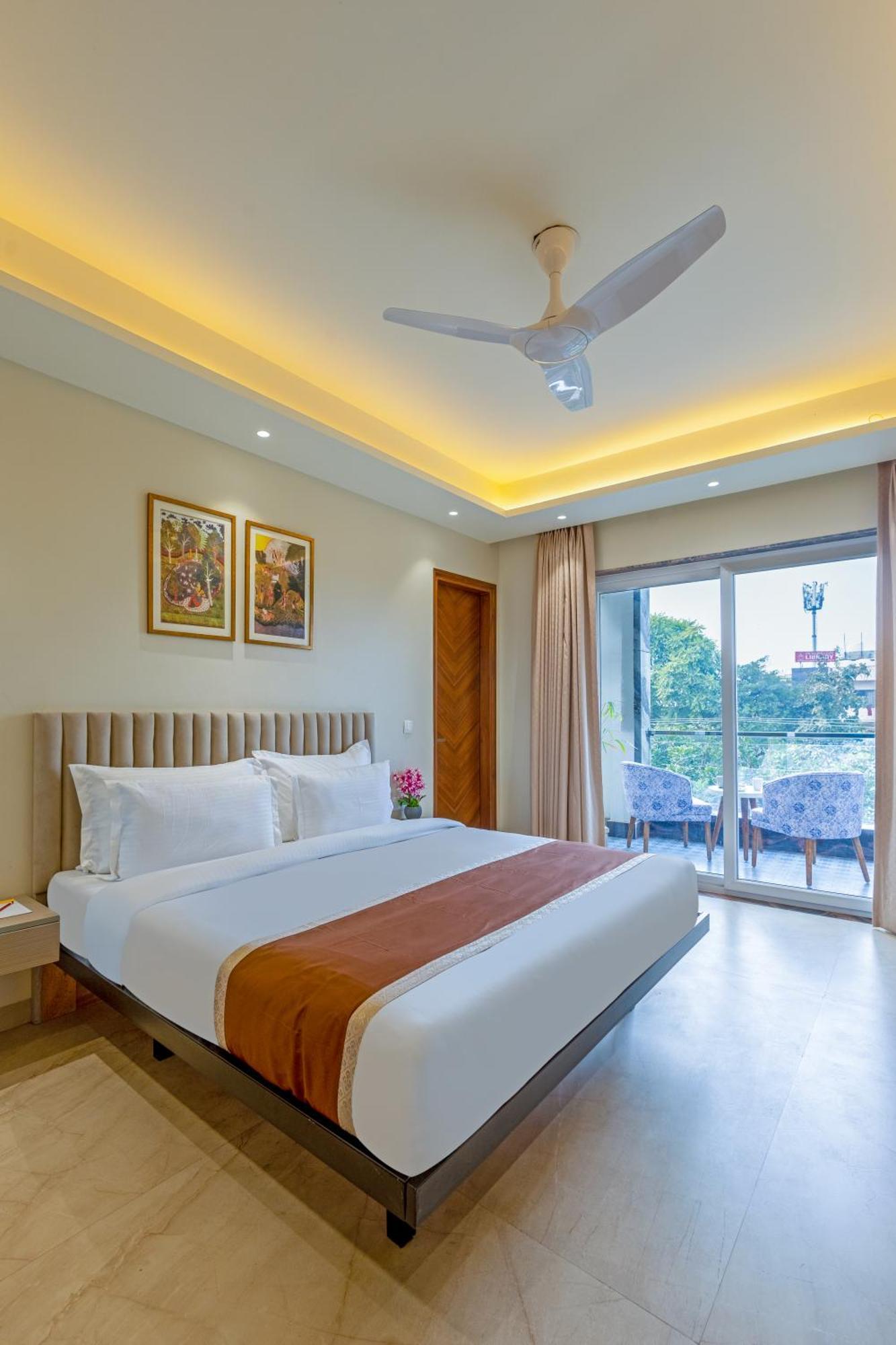 Hotel Ginger Palace Delhi Airport نيودلهي المظهر الخارجي الصورة