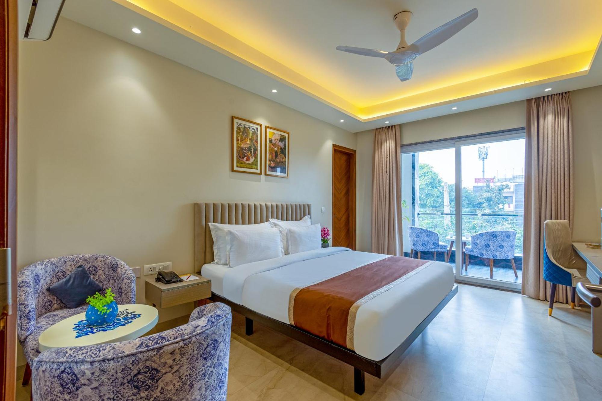Hotel Ginger Palace Delhi Airport نيودلهي المظهر الخارجي الصورة