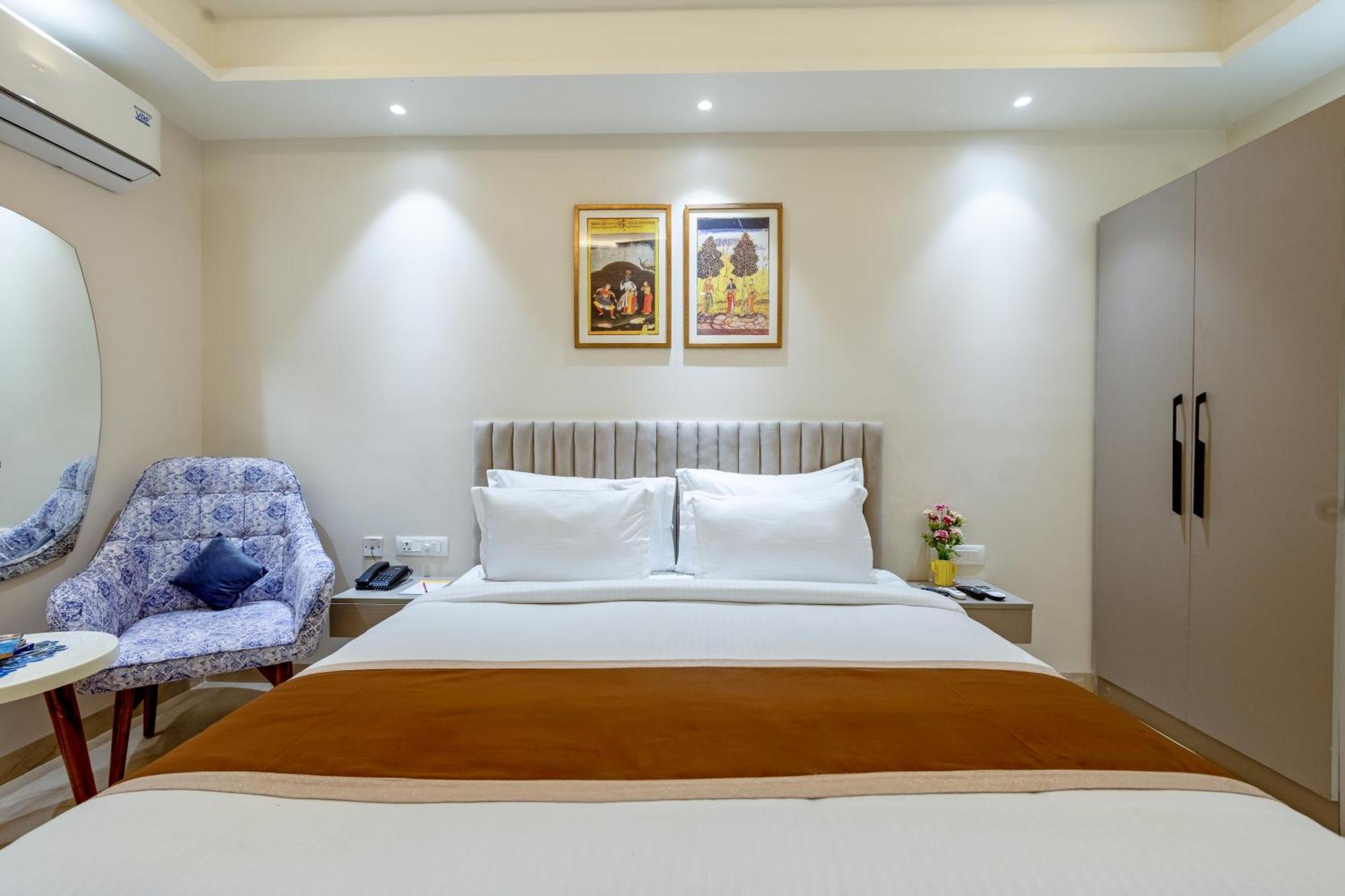 Hotel Ginger Palace Delhi Airport نيودلهي المظهر الخارجي الصورة