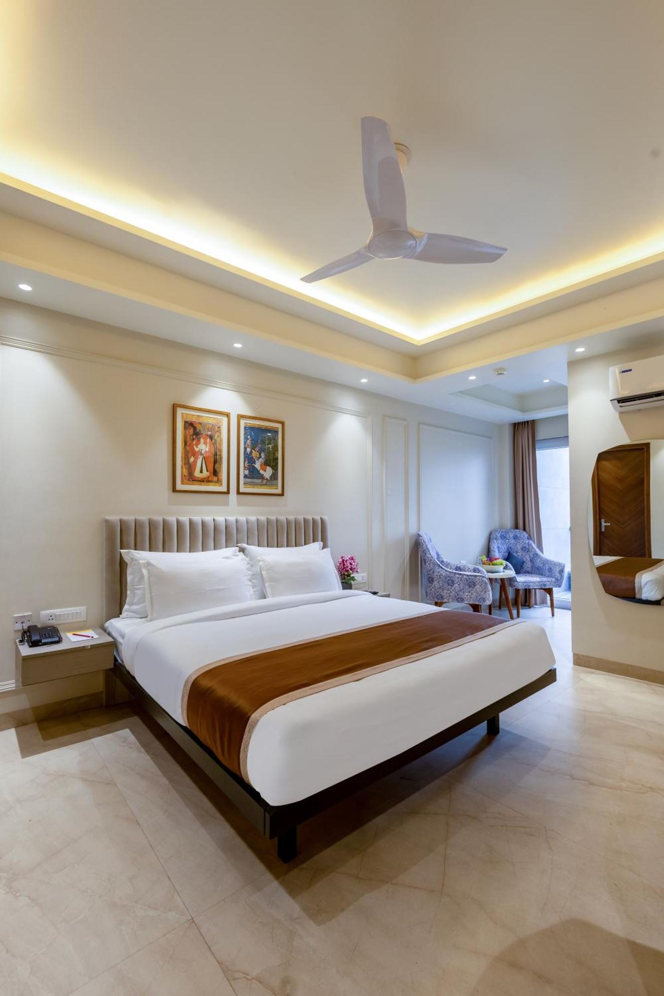 Hotel Ginger Palace Delhi Airport نيودلهي المظهر الخارجي الصورة