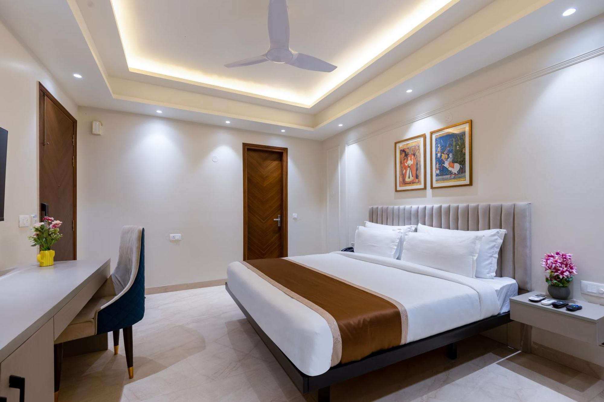 Hotel Ginger Palace Delhi Airport نيودلهي المظهر الخارجي الصورة