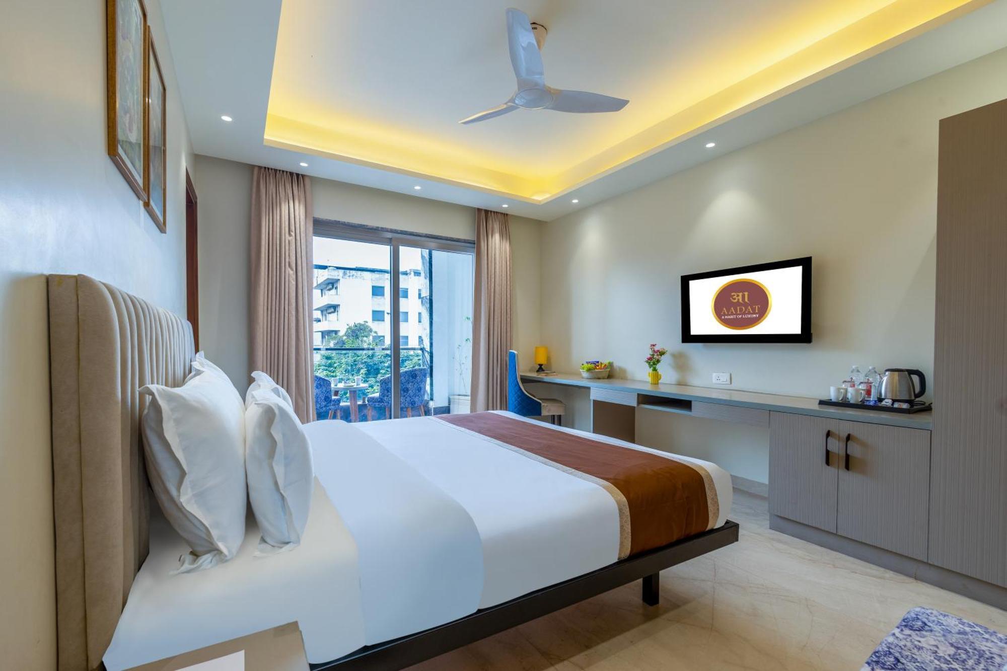 Hotel Ginger Palace Delhi Airport نيودلهي المظهر الخارجي الصورة