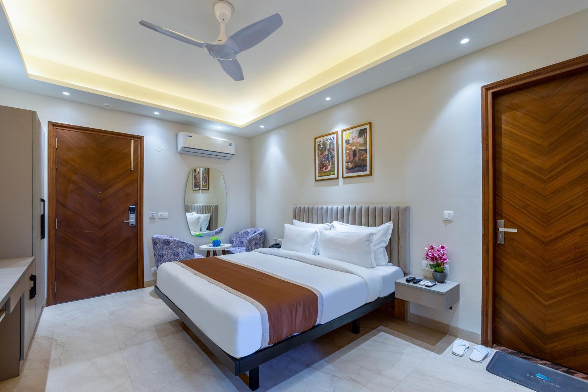 Hotel Ginger Palace Delhi Airport نيودلهي المظهر الخارجي الصورة