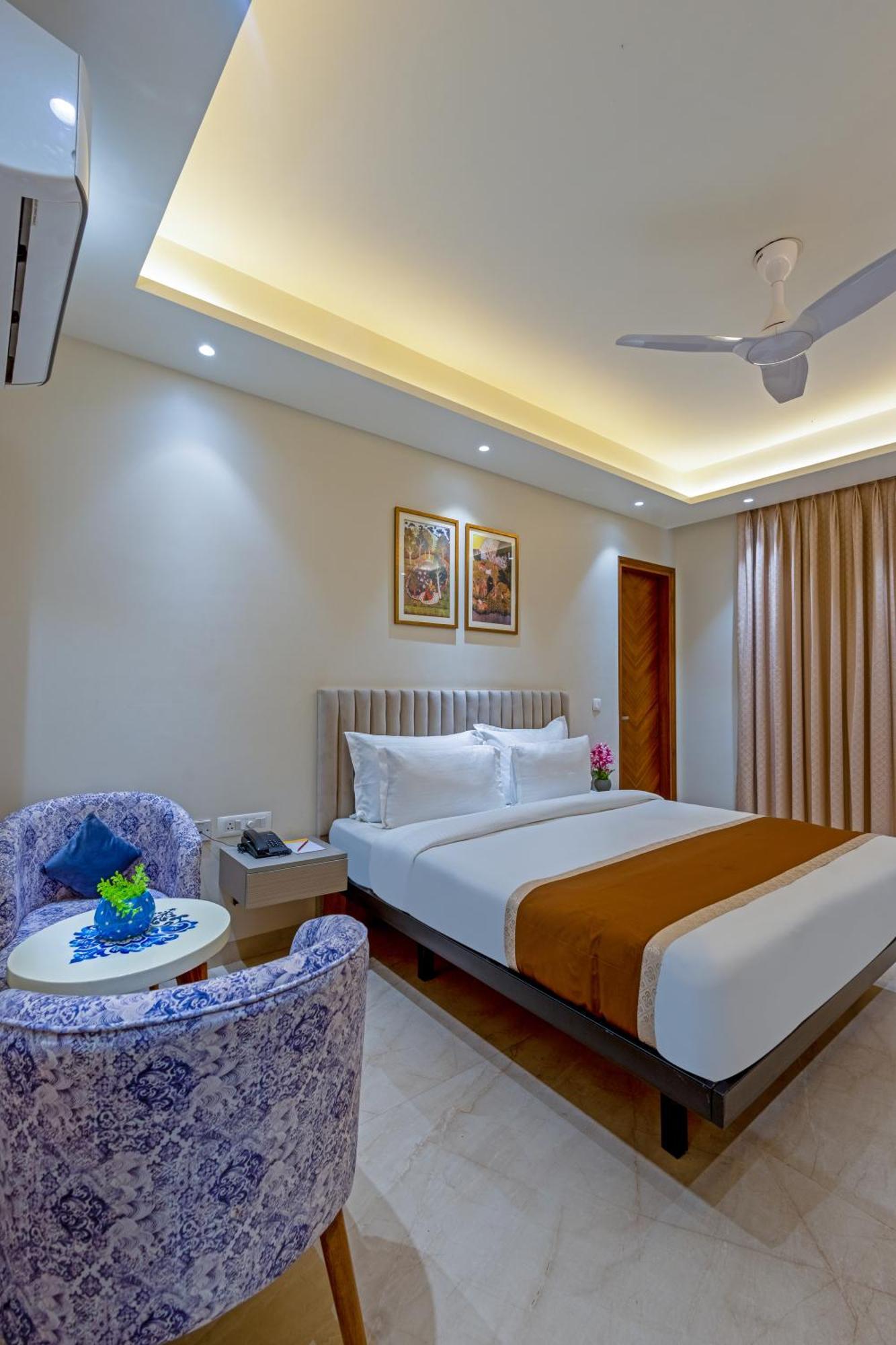 Hotel Ginger Palace Delhi Airport نيودلهي المظهر الخارجي الصورة