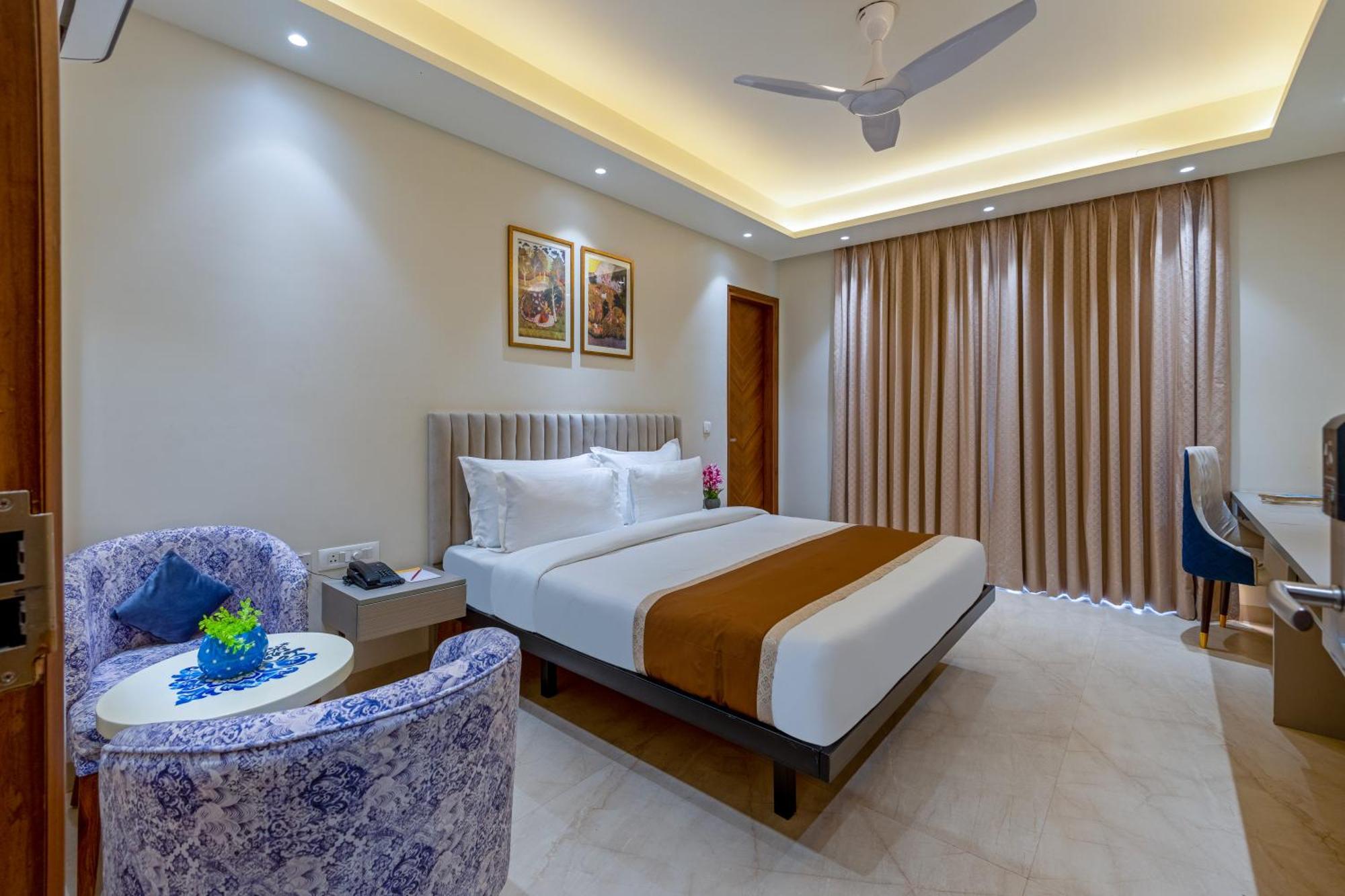 Hotel Ginger Palace Delhi Airport نيودلهي المظهر الخارجي الصورة